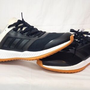 Adidas Men's Black and White Athletic Shoes
